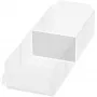 raaco 250-01 atvilktnes dalītāji mazo detaļu skapim, 75 x 46 x 3,2 mm (P x A x D), 36 gab.