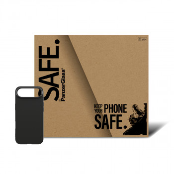 PanzerGlass SAFE TPU vāciņš iPhone Air, melns (vairumā)