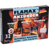 Flamax parafīna uguns kurināmās kluči, 32 gab (1318113)