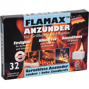 Flamax parafīna uguns kurināmās kluči, 32 gab (1318113)