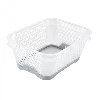 Keeeper Mini grozs A7 Jonas 16x12x7cm caurspīdīgs/pelēks