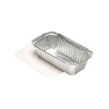 STARPAK alumīnija paplātes ar vāku 700 ml sudraba