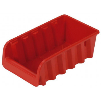 Curver DIY Stack Bin Profi 3 saliekama sīkdetaļu kaste, 20,9 x 11,5 x 7,5 cm, sarkana (0804953586)