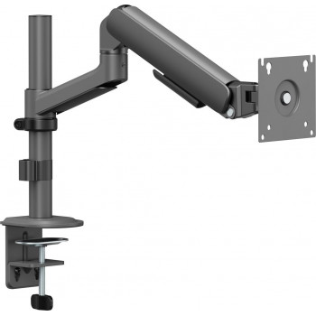 Secomp STANDARD monitora turētājs stiprināšanai pie staba, mehāniskā atspere, 17–32 inch, maks. 10 kg, melns