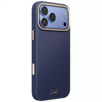 UNIQ Coehl Mirelle apvalks iPhone 18 Pro Max / 17 Pro Max ar magnētisko uzlādi, zils