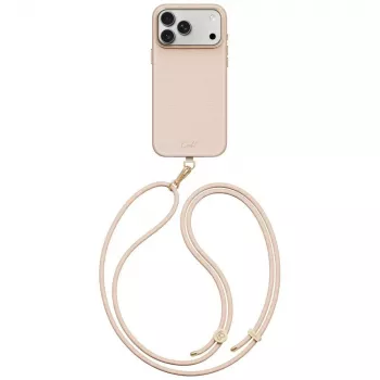 UNIQ Coehl Mirelle vāciņš iPhone 18 Pro Max / 17 Pro Max, magnētiskā uzlāde, rozā