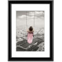 Hama Swing plastmasas foto rāmis, melns, 15 x 20 cm
