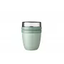 Mepal Ellipse pārtikas trauks 0,5 + 0,2 l, Nordic Sage