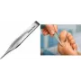 FIRST AID ONLY pincetes šķembu izvilkšanai, 144 mm, sudraba krāsā, izgatavotas no nerūsējošā tērauda, smalkiem satveršanas un turēšanas darbiem