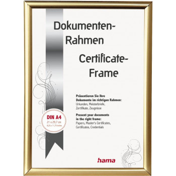 Hama Madrid foto rāmis, zelta, 21 x 29,7 cm