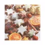 PAPSTAR “Cinnamon Stars” Ziemassvētku salvetes 330 x 330 mm, apdrukātas, 1/4 locījums, 3 kārtas