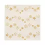 PAPSTAR “Golden Snowflakes” Ziemassvētku salvetes 330 x 330 mm, apdrukātas, 1/4 locījums, 3 kārtas
