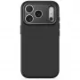 Decoded AntiMicrobial Silicone Backcover maciņš iPhone 18 Pro Max / 17 Pro Max, MagSafe, Carbon Black