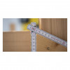 STABILA locīšanas lineāls Serie 400, Type 417, 14555, koka 200 cm