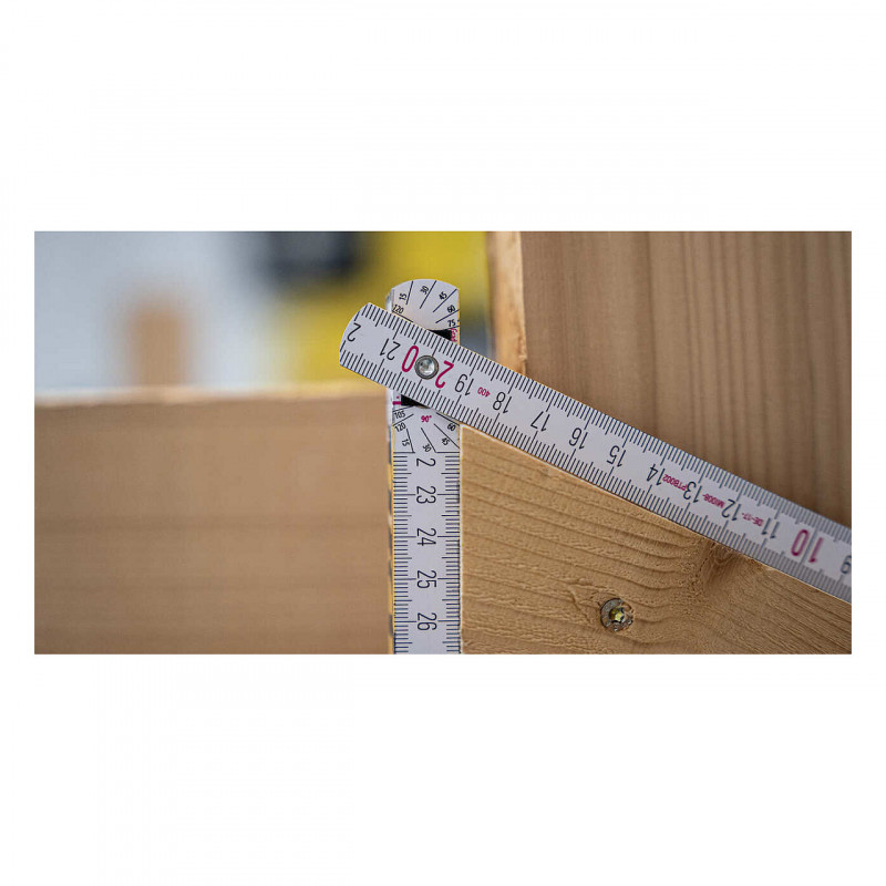 STABILA locīšanas lineāls Serie 400, Type 417, 14555, koka 200 cm