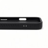 Evelatus gumijas pārklājuma MagSafe maciņš ar statīvu Apple iPhone 18 Pro Max, melns