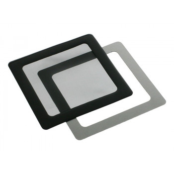 DEMCiflex putekļu filtrs 120 mm, kvadrātveida, melns (129.4 x 129.4 mm)