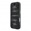 Karl Lagerfeld HC MagSafe IML Peekaboo Print & Metal Frame vāciņš Apple iPhone 18 Pro, melns