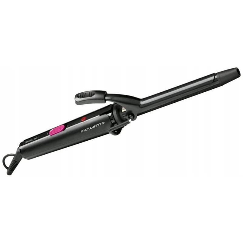 Rowenta CF2133 keramiskās matu lokšķēres 16 mm, melnas