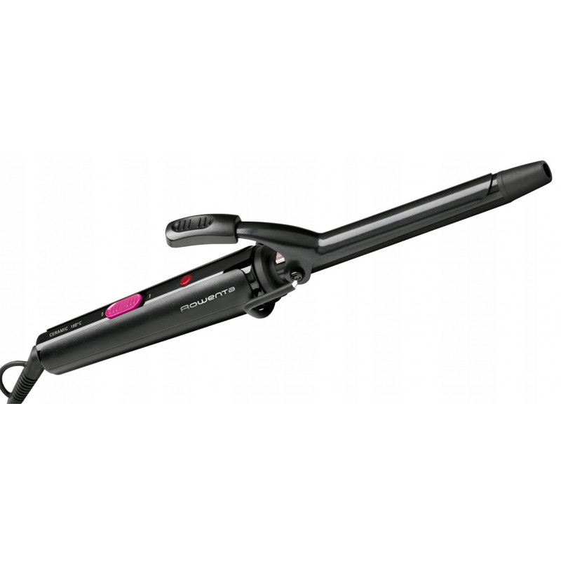 Rowenta CF2133 keramiskās matu lokšķēres 16 mm, melnas