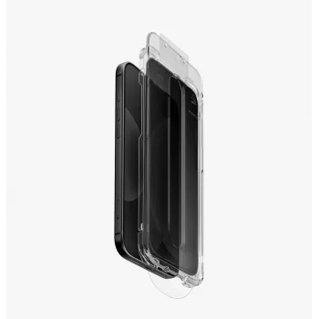 UNIQ Optix SwiftFit Privacy DX2 rūdītais stikls iPhone 18 Pro, ar aplikatoru