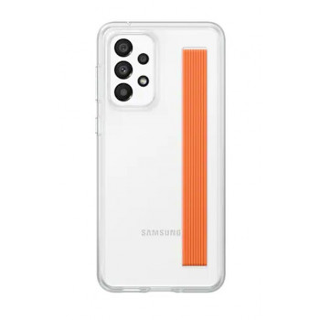 Samsung Slim Strap Cover maciņš ar siksniņu Galaxy A33 5G, caurspīdīgs (EF-XA336CTE)