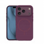 TFO Silicone Thin Mag maciņš iPhone 17 Pro / iPhone 18 Pro 6.3 inch, tumšā ķiršu krāsā