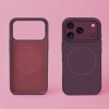 TFO Silicone Thin Mag maciņš iPhone 17 Pro / iPhone 18 Pro 6.3 inch, tumšā ķiršu krāsā