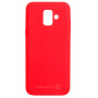 Evelatus Samsung A6 2018 Nano Silicone maciņš, Soft Touch TPU, sarkans