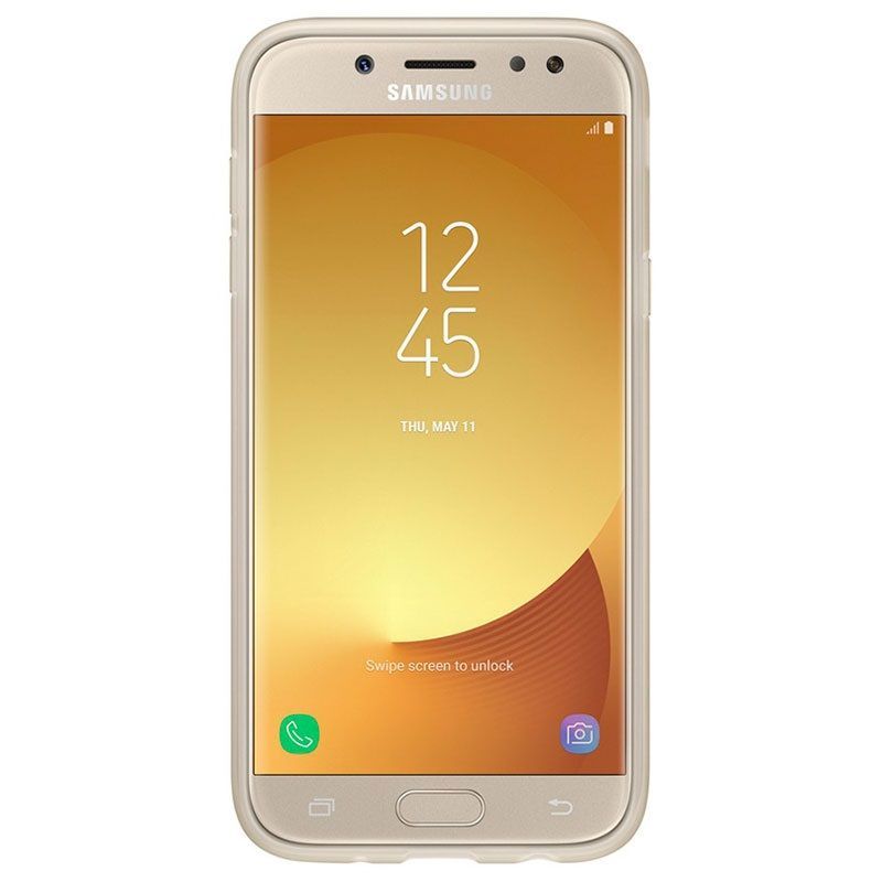 Samsung Galaxy J5 2017 Jelly vāciņš EF-AJ530TFEG, zelta