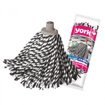 YORK Zebra maināma mopa galva