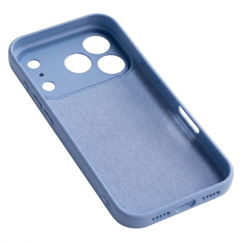 TFO silikona vāciņš iPhone 17 Pro Max 6.9 / 18 Pro Max 6.9, debeszils