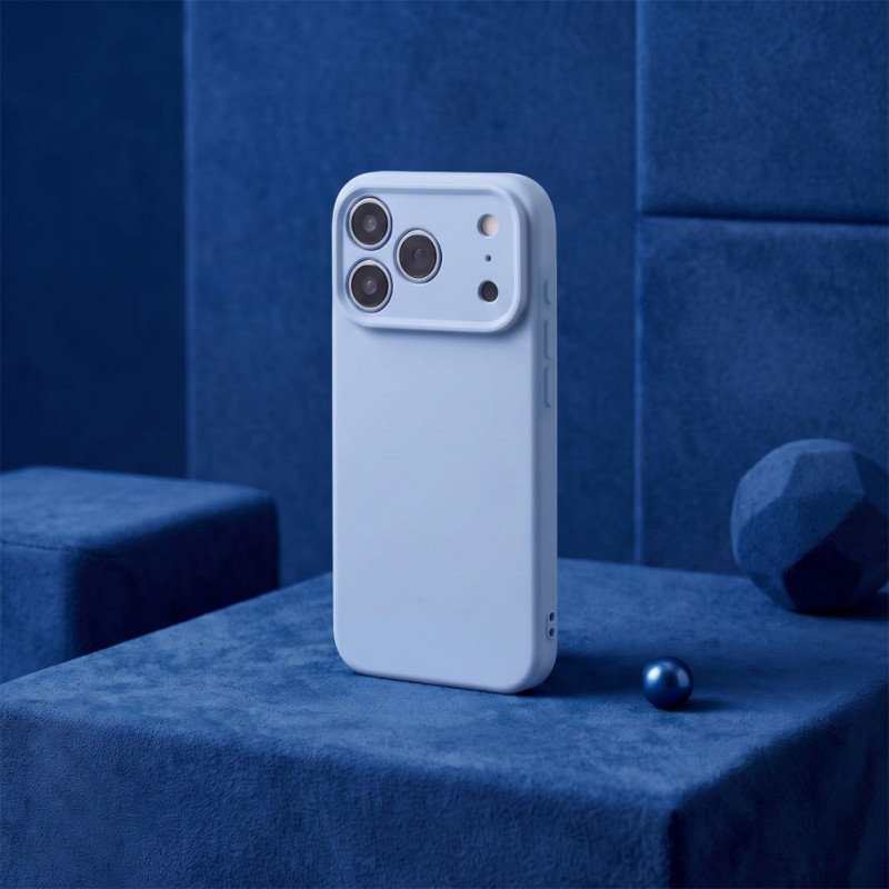 TFO silikona vāciņš iPhone 17 Pro Max 6.9 / 18 Pro Max 6.9, debeszils