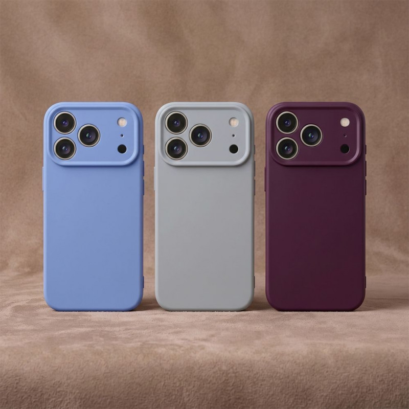 TFO silikona vāciņš iPhone 17 Pro Max 6.9 / 18 Pro Max 6.9, debeszils