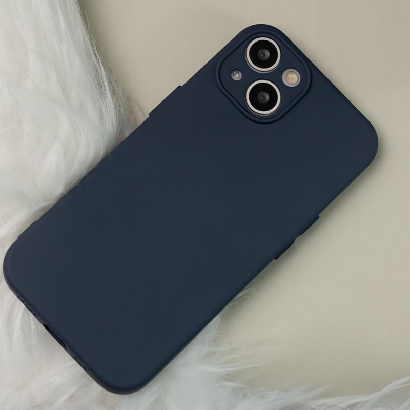 iLike Silicon Box apvalks iPhone 17 Pro 6,3 / iPhone 18 Pro 6,3 tumši zils