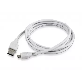 Gembird CCP-mUSB2-AMBM-6-W USB 2.0 A uz Micro-USB B kabelis, 1,8 m, balts