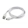 Gembird CCP-mUSB2-AMBM-6-W USB 2.0 A uz Micro-USB B kabelis, 1,8 m, balts