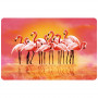 Asi Collection galda paliktnis 43.5x28cm flamingo