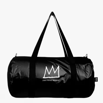 LOQI Basquiat Crown nedēļas nogales ceļojumu soma, liela (Q_WE.JB.CR)