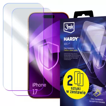 3mk Hardy ARC+ 4 slāņu ekrāna aizsargs Apple iPhone 17