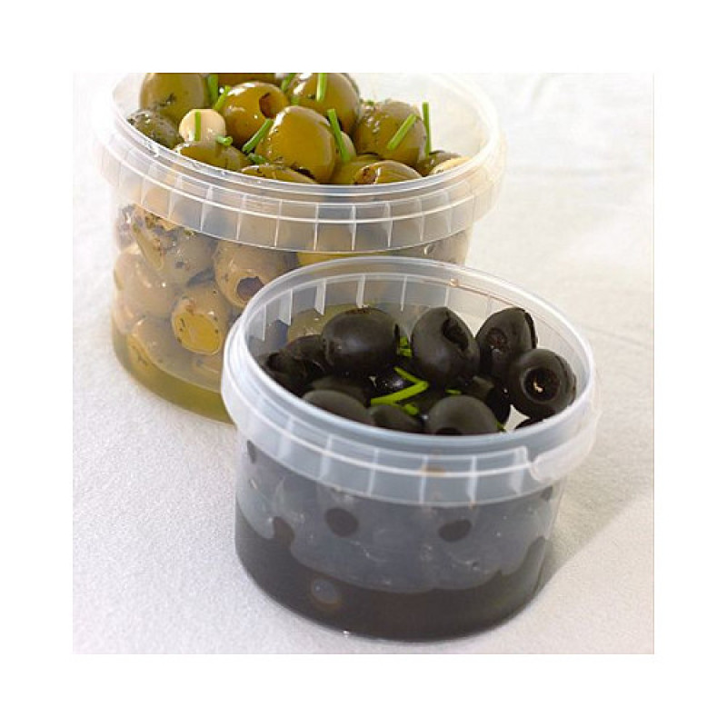 STARPAK delikatešu trauciņš 11,8 cm, 0,48 l, caurspīdīgs