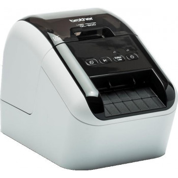 Brother QL-800 etiķešu printeris, tiešā termiskā, krāsu, 300 x 600 DPI, 148 mm/sek, vadu, DK
