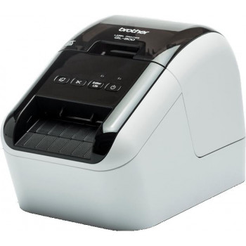 Brother QL-800 etiķešu printeris, tiešā termiskā, krāsu, 300 x 600 DPI, 148 mm/sek, vadu, DK