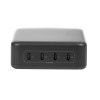 Logilink USB-C galda lādētājs, 240 W, GaN, 4 portu, 4x USB-C (PD), melns