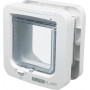 Segula 70935 kaķu lūka ar SureFlap 4 virzienu identifikācijas sistēmu, ar bateriju darbināma, balta, 21x21 cm