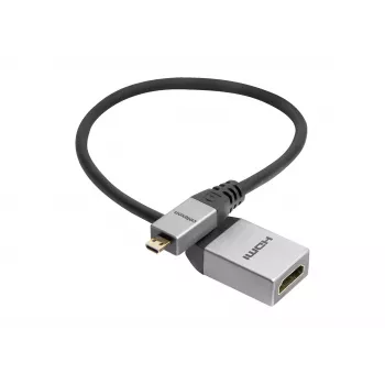 celexon Micro HDMI M/F adapteris ar Ethernet, 2.0a/b 4K, Professional Line