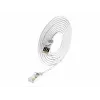 Wirewin Slim Cat6 U/FTP savienojuma kabelis RJ45, 7,5 m, balts