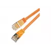 Wirewin Slim Cat6 U/FTP savienojuma kabelis RJ45, 0,25 m, oranžs