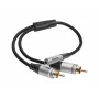 celexon Professional 2x RCA uz stereo jack M/F audio adapteris