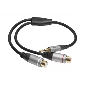 celexon Professional stereo jack uz 2x RCA M/F audio adapteris